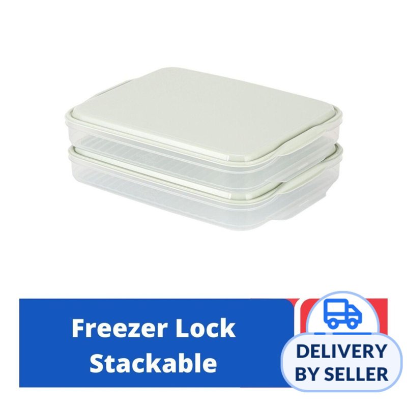 Lock&Lock Freezer Lock Container 2P Set Rect - Mint