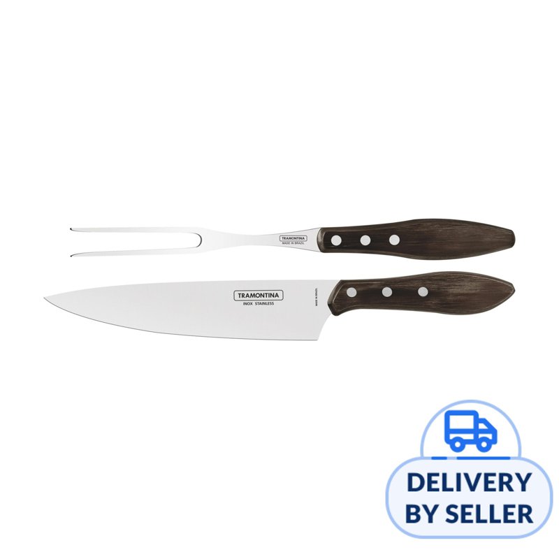 Tramontina Churrasco Barbecue Set, Brown