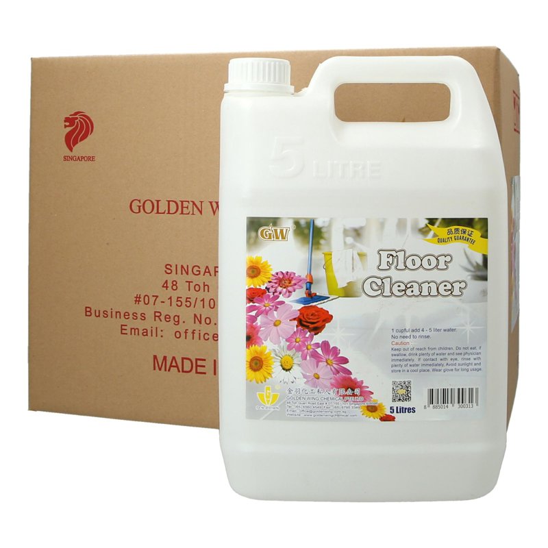 Gw Disinfectant Floor Cleaner Carton - Floral