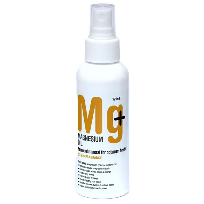 Natural Aid Magnesium Oil Citrus Fragrance 125 ML
