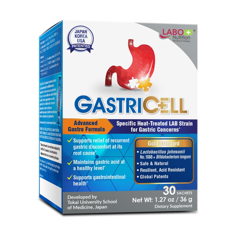 LABO Nutrition Gastricell Sachet for Gastric Discomfort 30 S