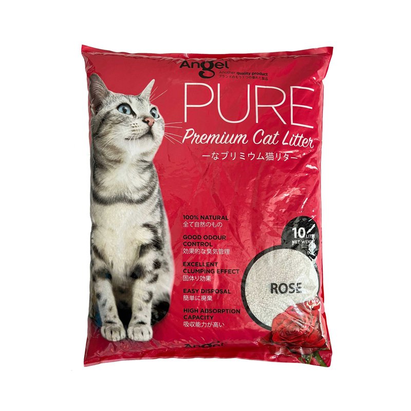 Angel Pure Premium Cat Litter - Rose Scented