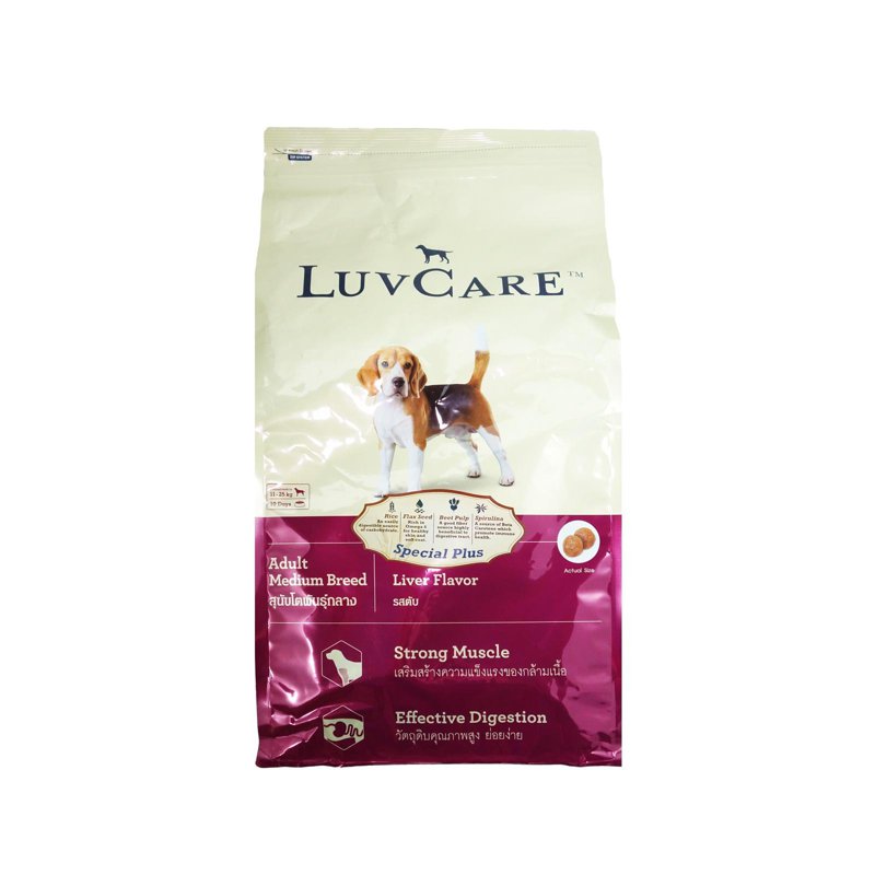 Luv Care Adult Dog Dry Food - Liver