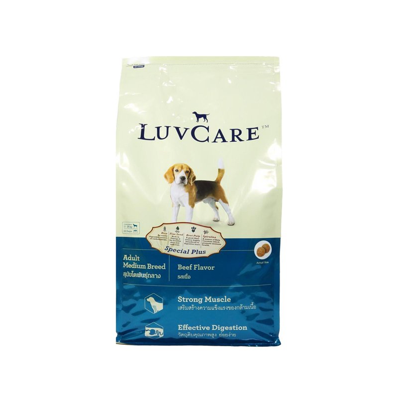 Luv Care Adult Dog Food - Beef