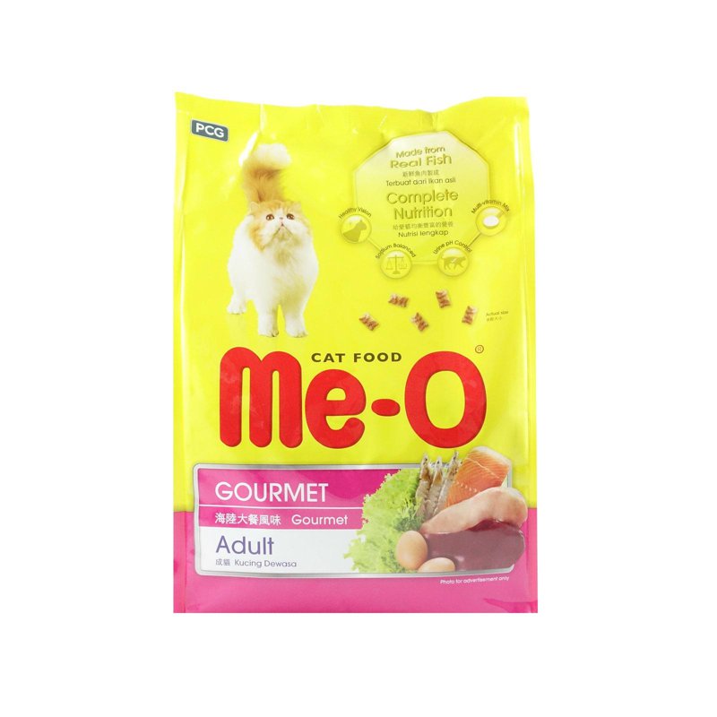 Me-O Dry Cat Food - Gourmet