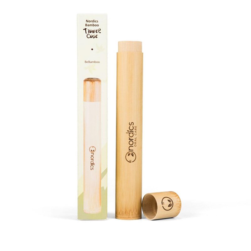 Nordics Bamboo Toothbrush Travel Case 1 S