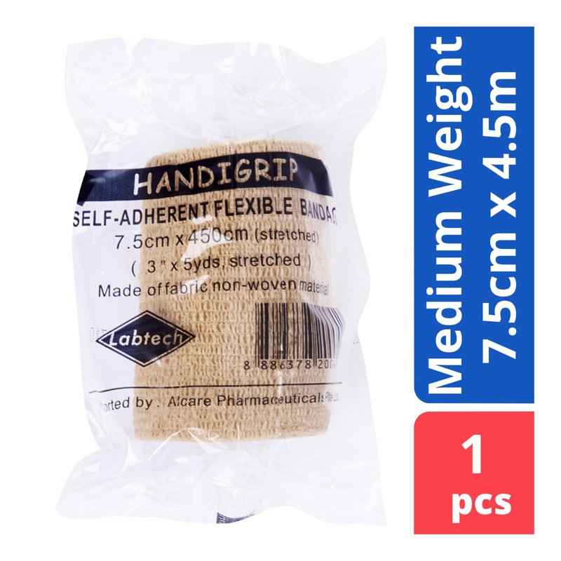 LABTECH Handigrip Bandage 7.5cm 4.5 M