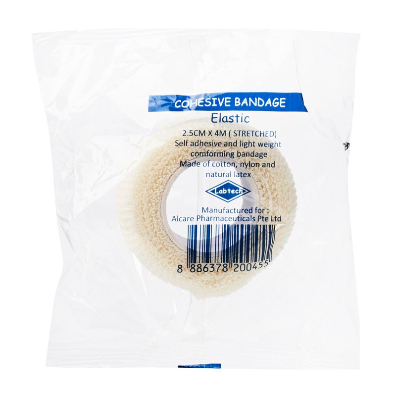 LABTECH Elastic Cohesive Bandage 2.5cm x 4m 1 S