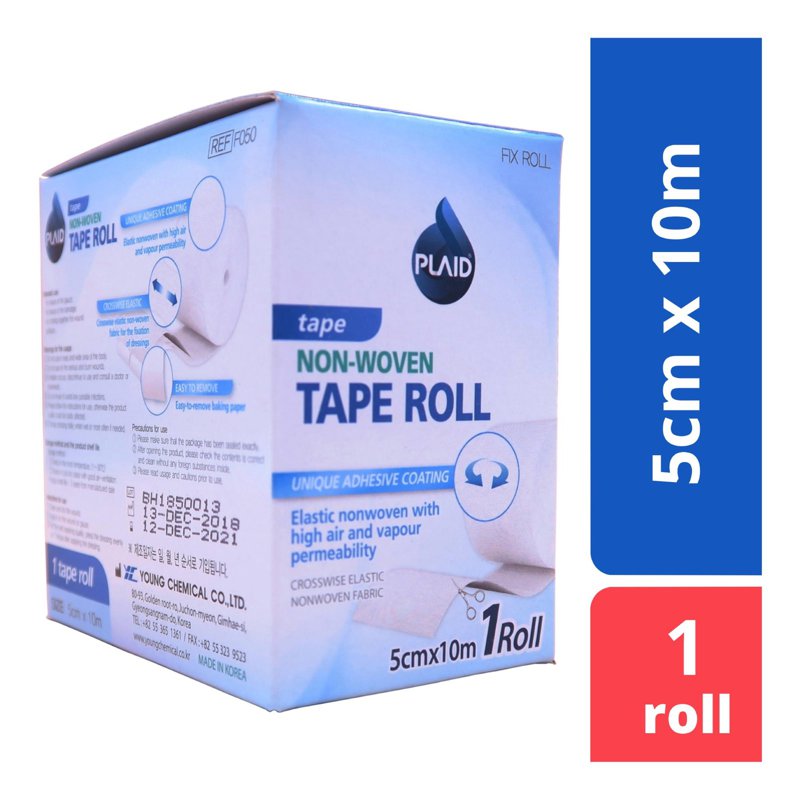 PLAID Fix Roll Non-Woven Tape Roll 5cm (F050) 10 M