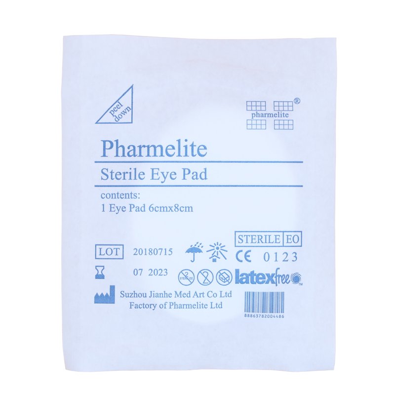 LABTECH Eye Pad Sterile - 6cm x 8cm 50 S