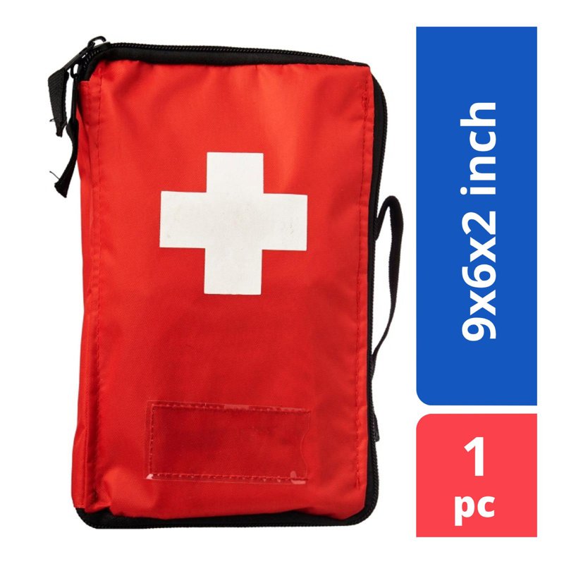 ALCARE First Aid Pouch - Red 1 S