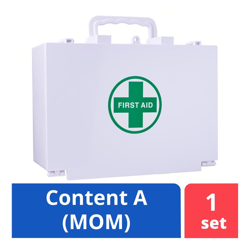 ALCARE First Aid Box Content A - Plastic (MOM) 1 S