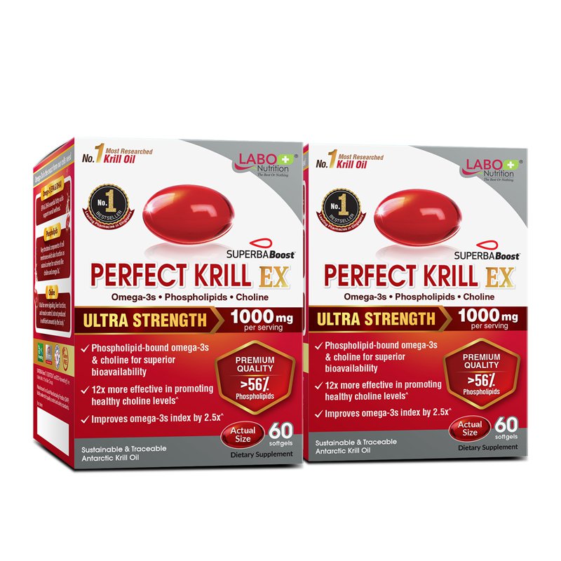 LABO Nutrition Perfect Krill EX 2 x 60 S