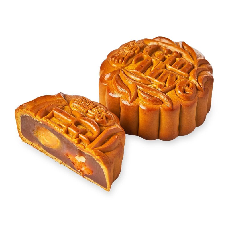 Gin Thye Traditional Baked Mooncake - Lotus Double Yolk