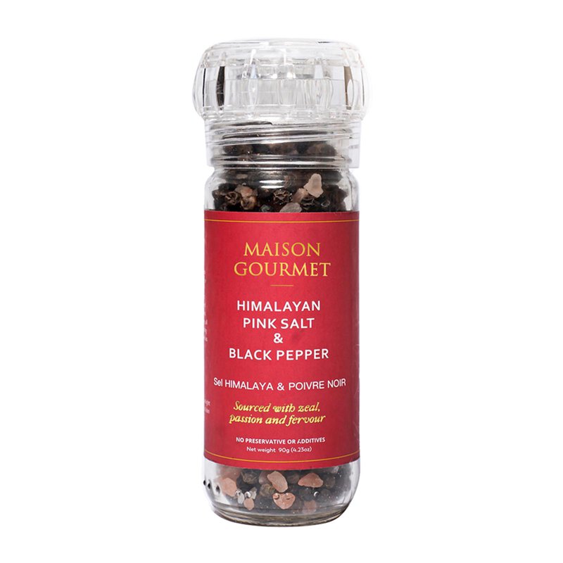 Maison Gourmet Himalayan Pink Salt & Black Pepper