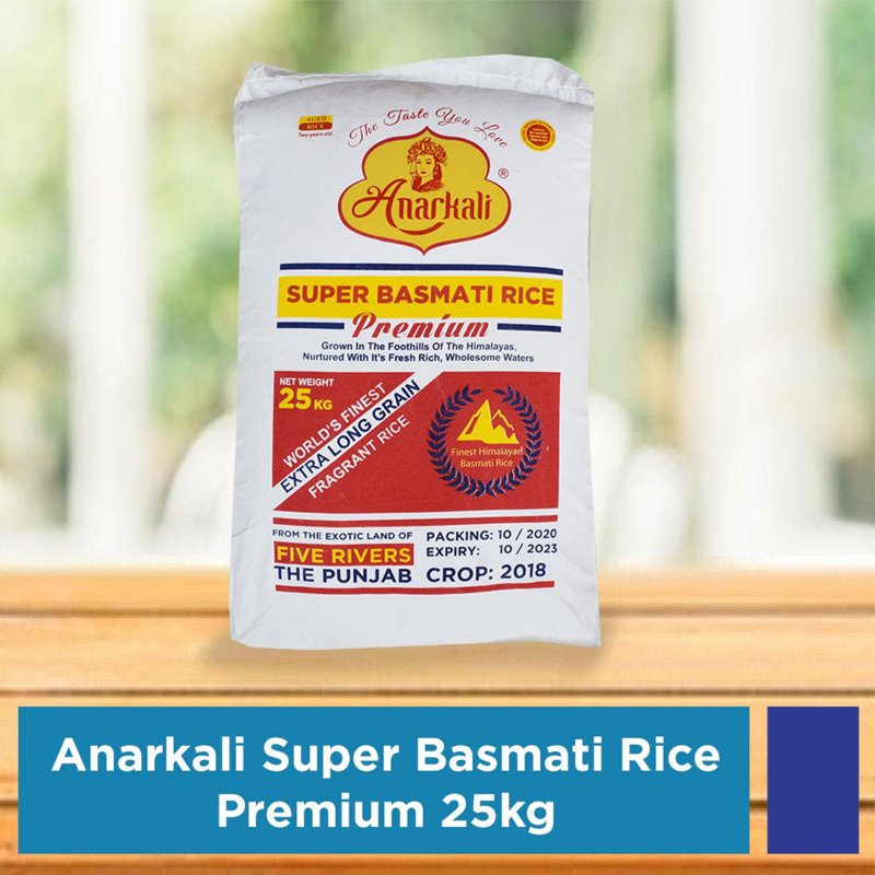 Anarkali Super Basmati Premium Medium GI Rice