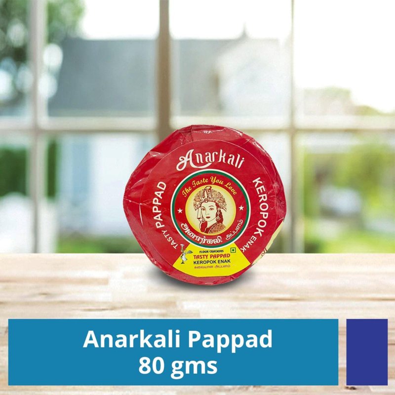 Anarkali Appalam ( Flour Cracker )