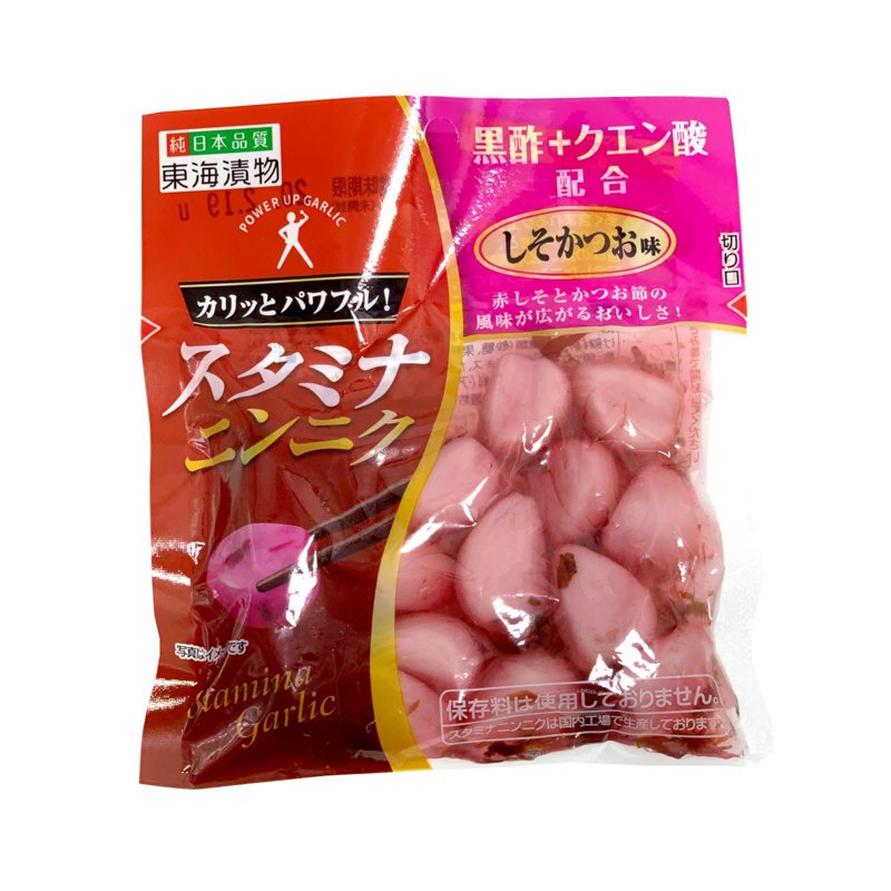 Tokai Pickled Stamina Garlic Shiso Katsuo Aji