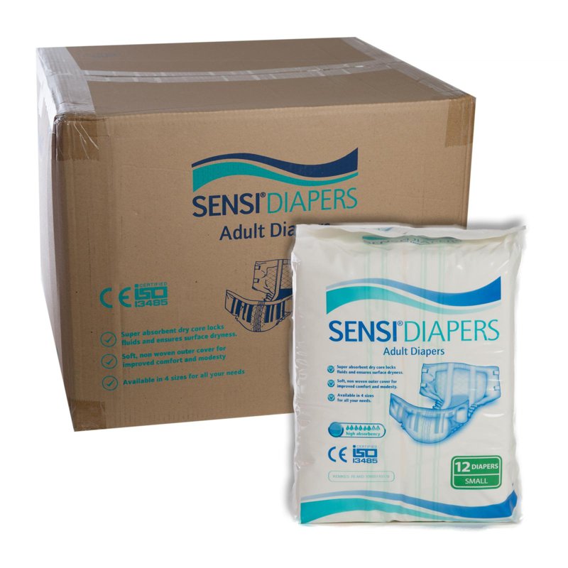 SENSI Adult Diapers - S 12 x 12 S