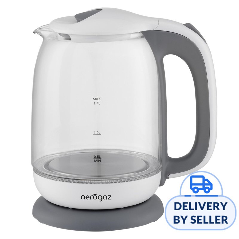 Aerogaz AZ-1709KT Glass Kettle Jug -with Led light indicator