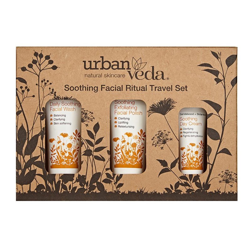 Urban Veda Soothing Facial Ritual Travel Set
