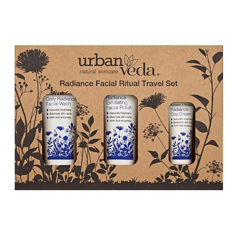 Urban Veda Radiance Facial Ritual Travel Set