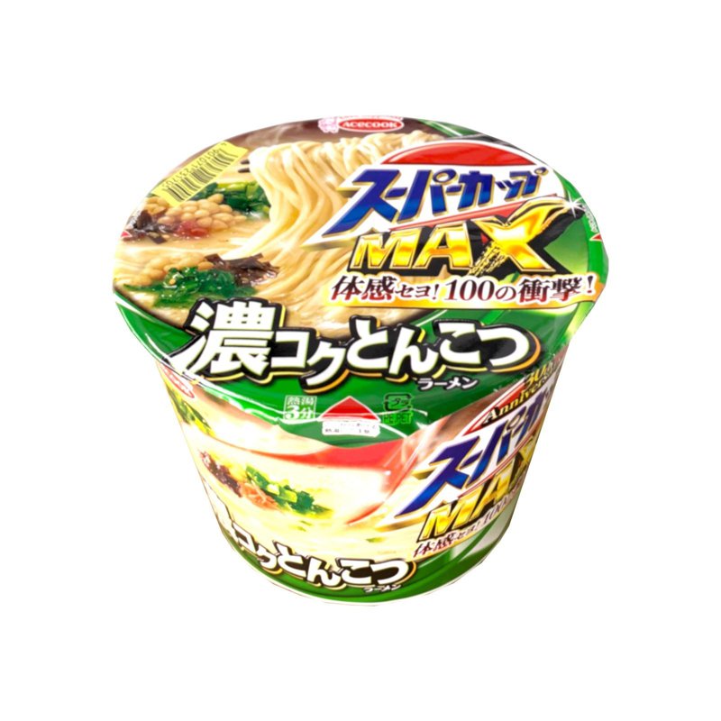 Ace Cook Super Cup Max Tonkotsu Ramen Noodles
