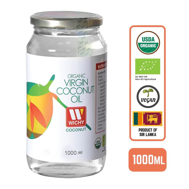 Wichy Organic Coconut Oil - Virgin Cold Pressed