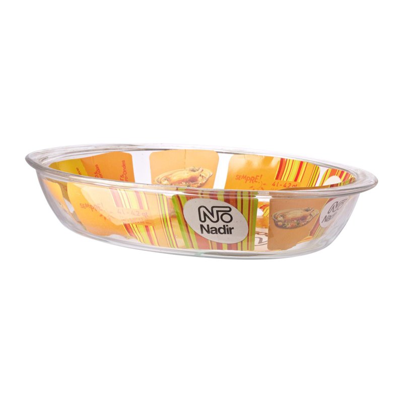 Nadir Sempre Oval Baking Dish 39.5x27.5Cm 1 S