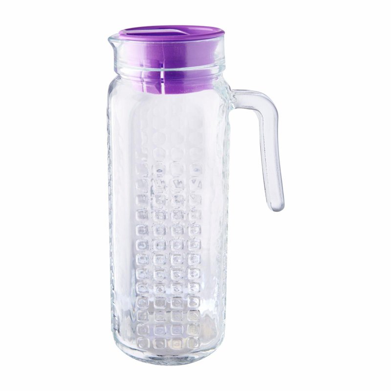 Nadir Polar Jug With Cover (Purple) 1.2L 1 S