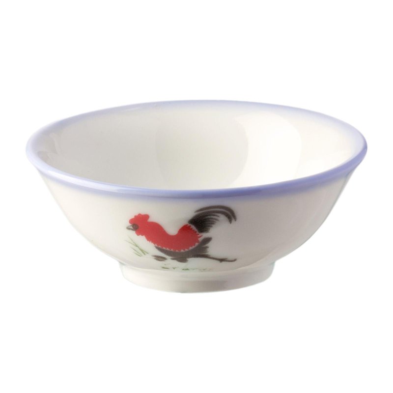 Ciya Rooster 3.5 Inch Porcelain Sauce Bowl 6 S