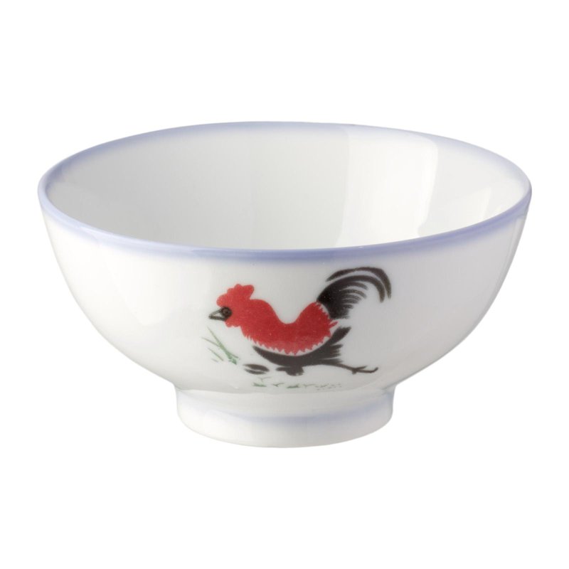 Ciya Rooster 5 Inch Porcelain Bowl 6 S