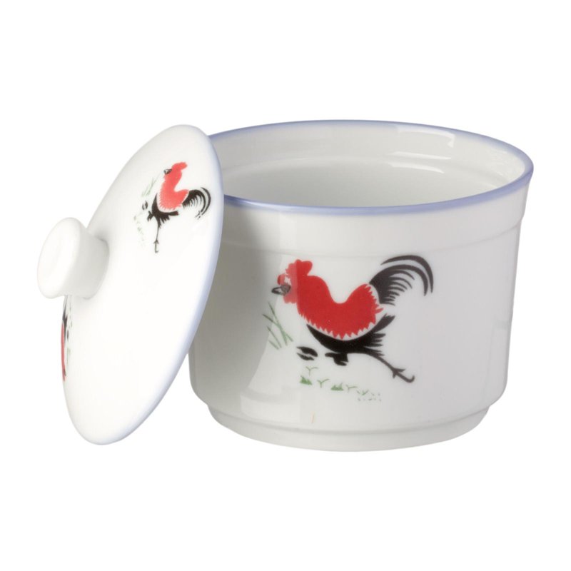 Ciya Rooster 4" Porcelain Pot 1 S