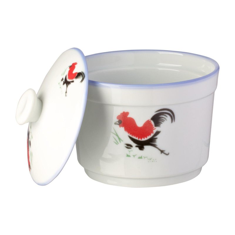 Ciya Rooster 4.75" Porcelain Pot 1 S