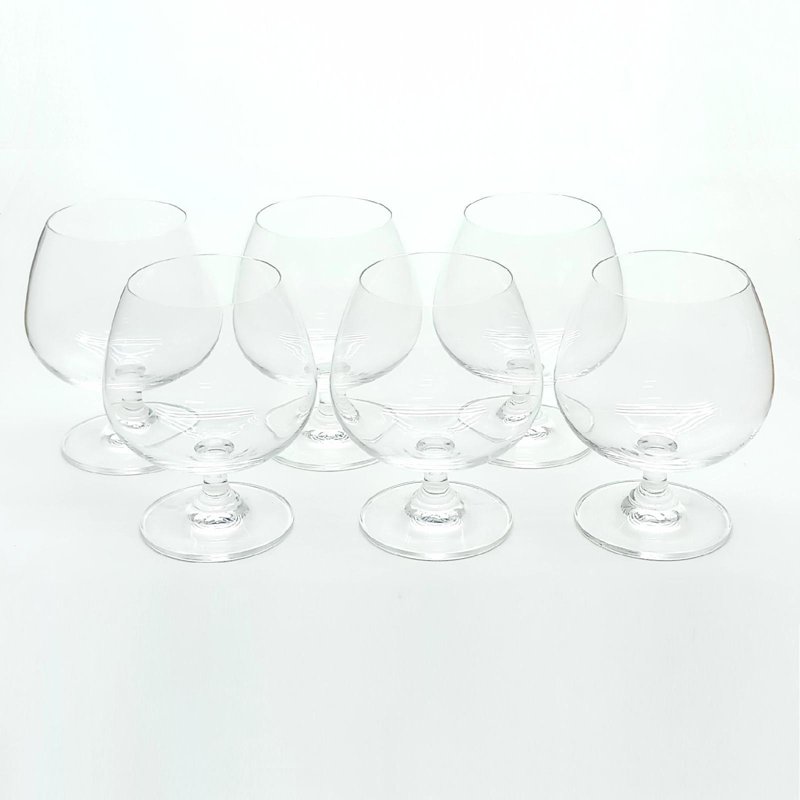 Vesta Lead-Free Crystal Cognac Glass 62.5Cl 6 S