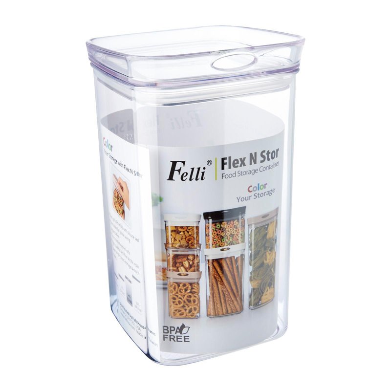 Felli Flex N Stor Food Storage Container With Clear Lid 2.4L 1 PC