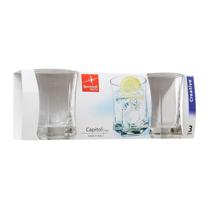 Bormioli Rocco Capitol Water Glass 24Cl 3 S