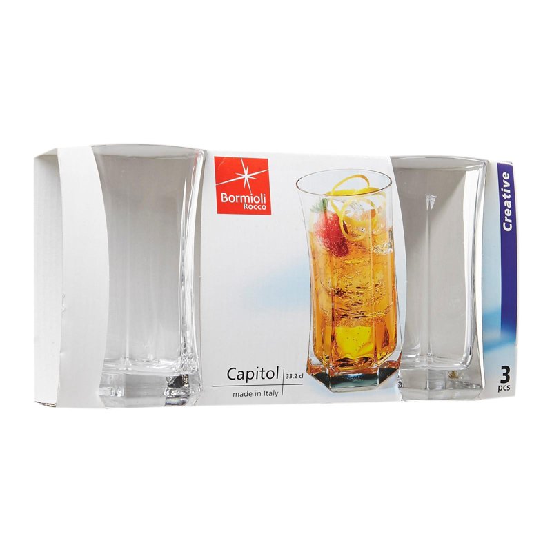 Bormioli Rocco Capitol Hi Ball Glass 33Cl 3 S