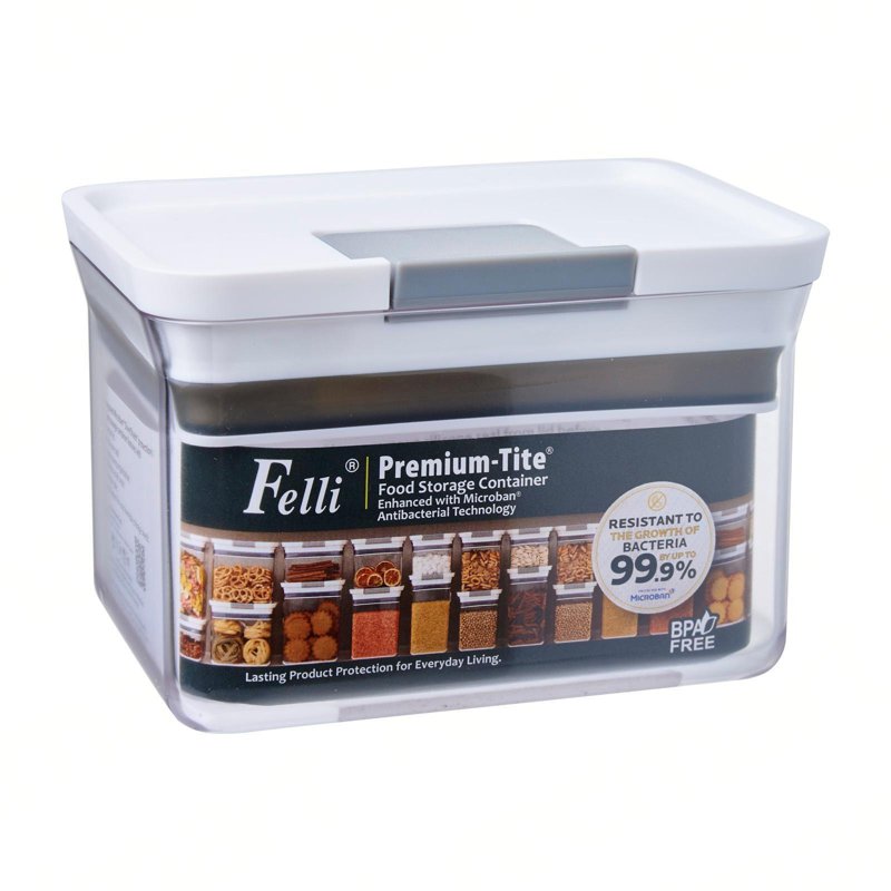 Felli Premium Tite Antimicrobial Food Storage Container 0.8L 1 PC