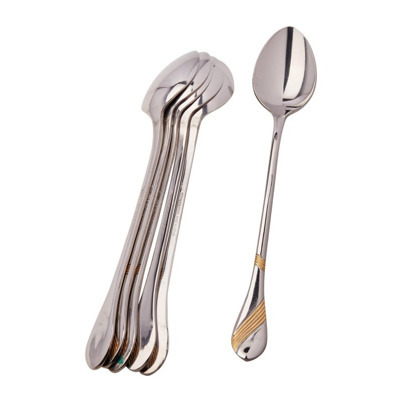 Nihon Cutlery Stainless Steel Soda Spoon L19 W3Cm 6 S