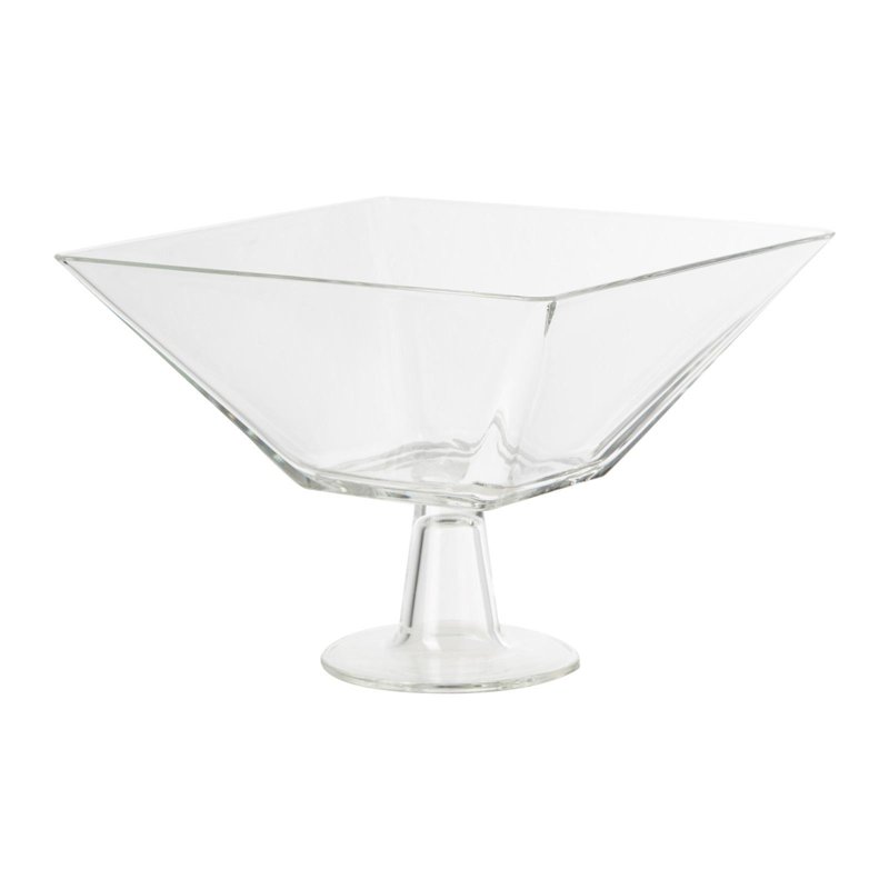 Borgonovo Modi Footed Square Bowl 25Cm 1 S