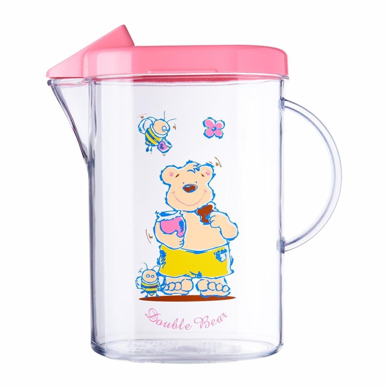 Double Bear Pitcher (Pink) 1.5L 1 S