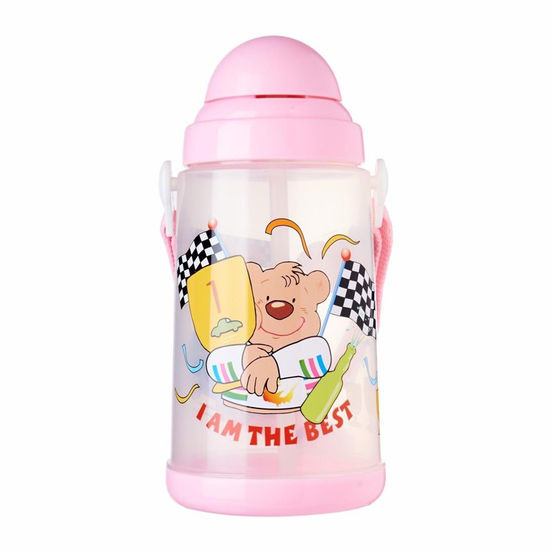 Double Bear Water Bottle (Pink) 650Cc 1 S
