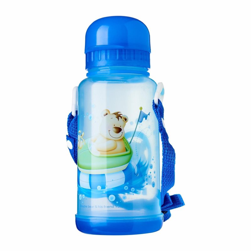 Double Bear Water Bottle (Blue) 360Cc 1 S