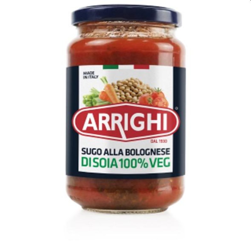 Arrighi Italian Pasta Sauce - Vegetarian Bolognese