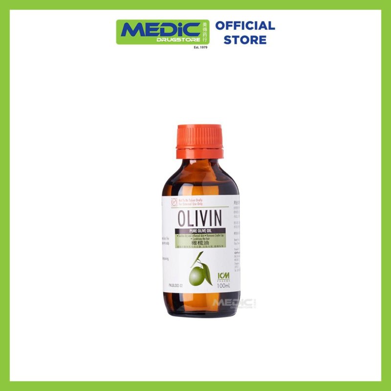 Icm Pharma Olivin Pure Olive Oil - By Medic Drugstore