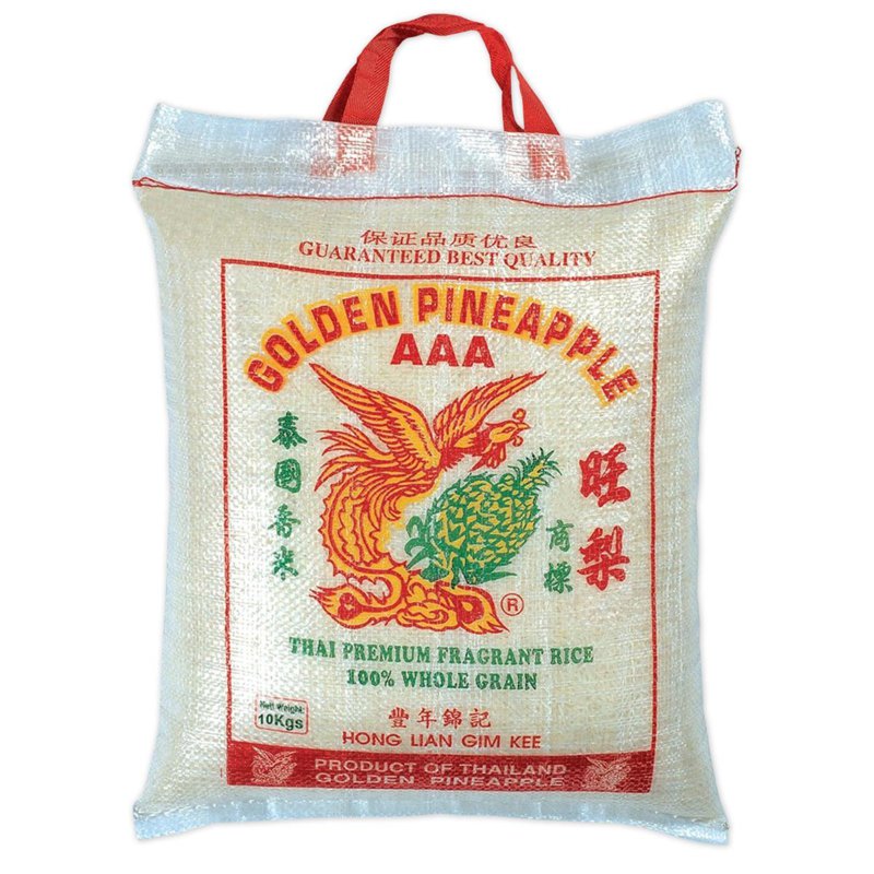Golden Pineapple Thai Fragrant Rice 10 KG