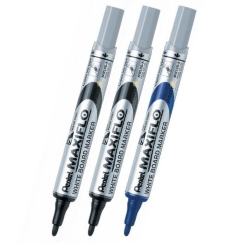 Pentel MAXIFLO Whiteboard Marker MWL5S-AAC 3 S