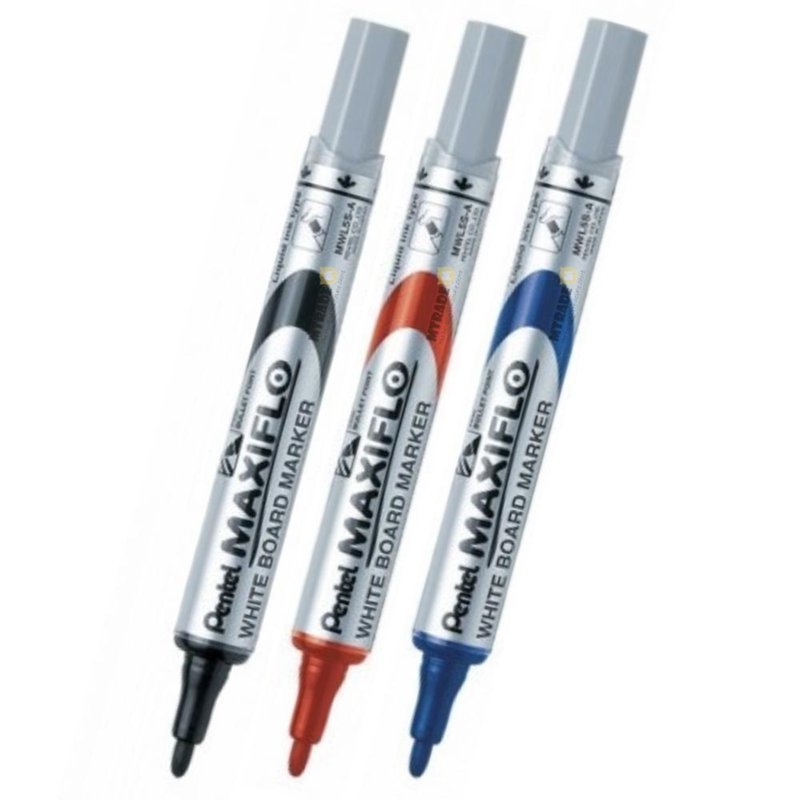 Pentel MAXIFLO Whiteboard Marker MWL5S-ABC 3 S