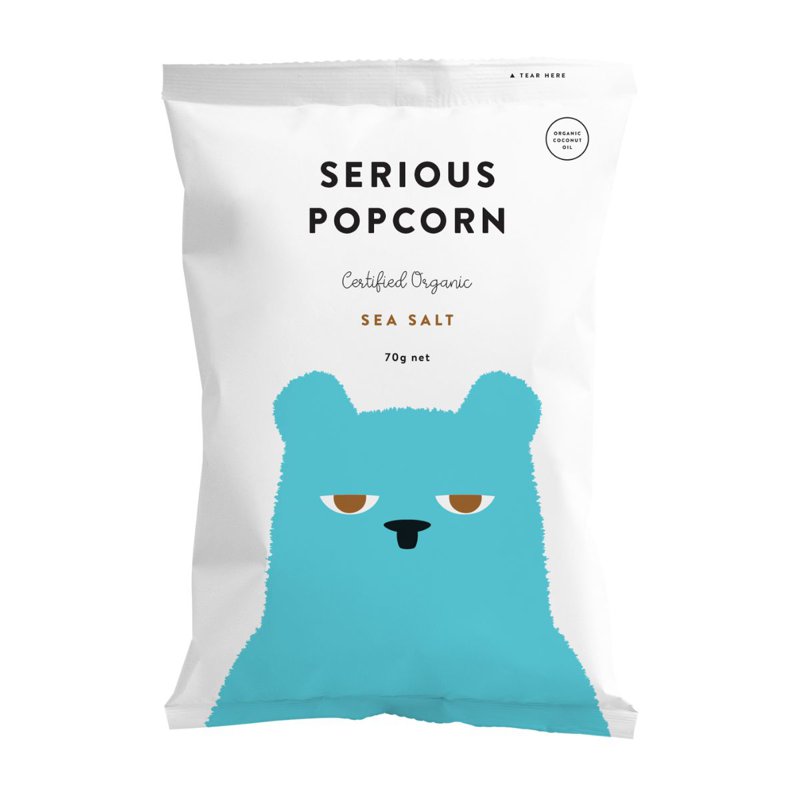 Serious Food Company Serious Popcorn - Sea Salt